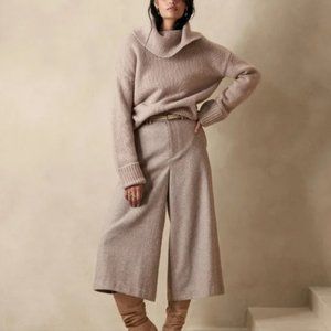 NWT Banana Republic Blonde Wide Leg Culottes